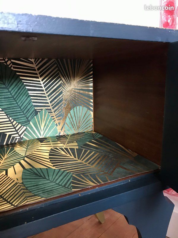 Commode années 1930 rénové et relooké (image 3)