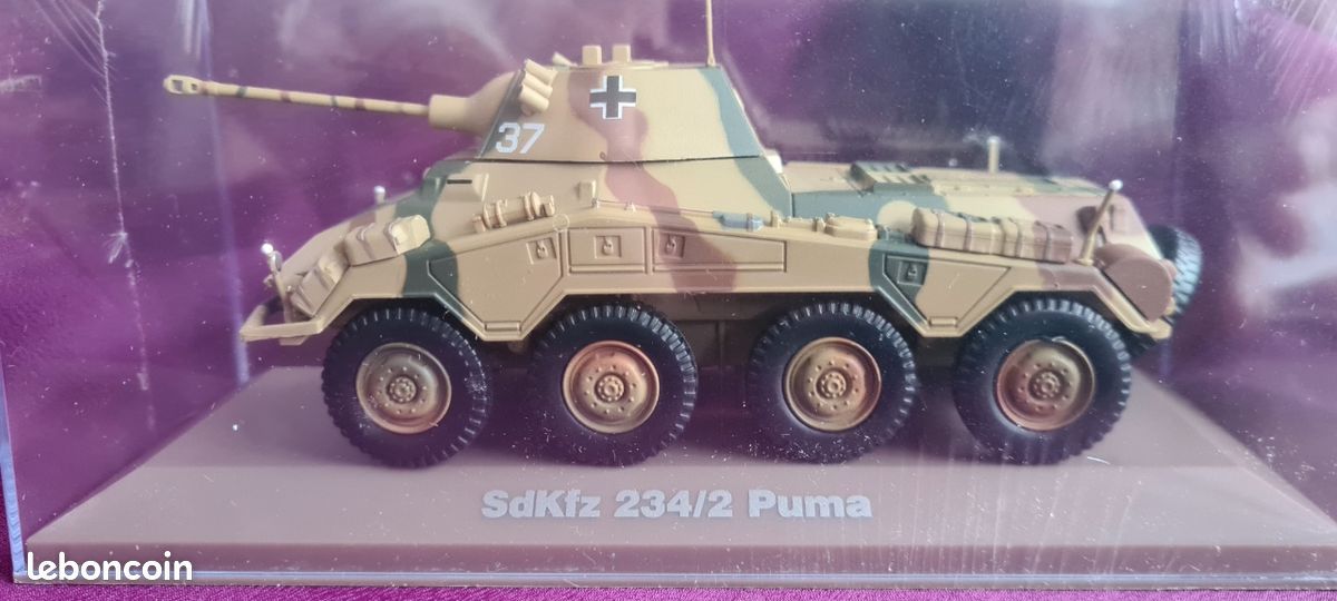 Modèle réduit char SdKfz 234/2 Puma (image 1)