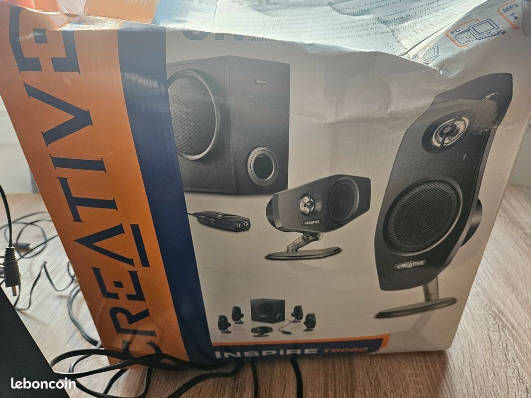 Enceinte caisson de basse inspire t6060 Photo, audio vidéo