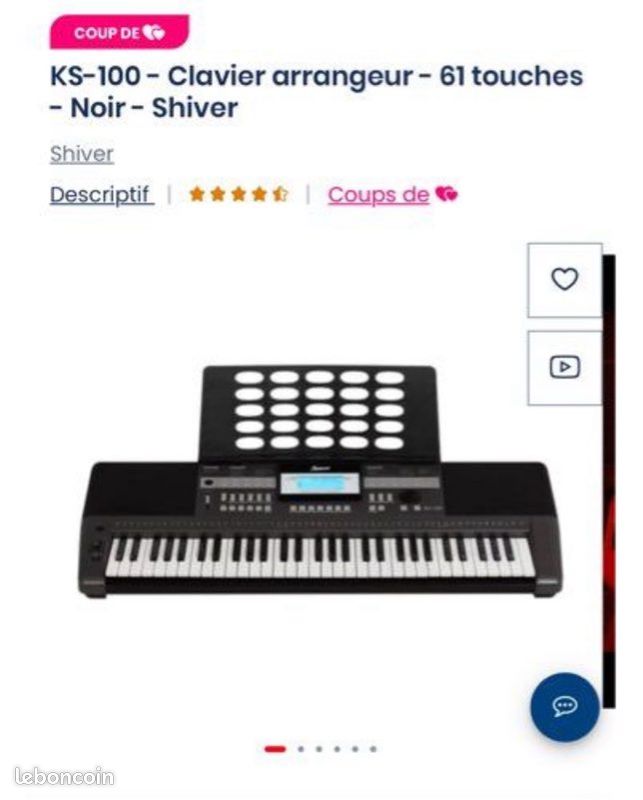 Piano silver KS 100 (image 1)