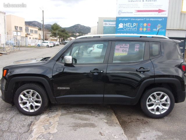 Jeep renegade 1.6 mjt 120 limited 12/14 127mkm gps/tel/ja17/radar ar /factures d entretien complet (image 10)