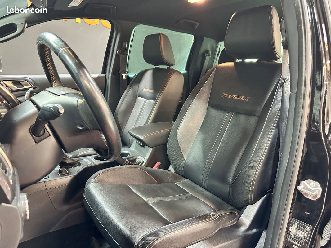 Ford ranger double cabine 2.0 tdci 215ch bva10 wildtrak 4x4 - carplay - attelage - camera de recul (image 5)