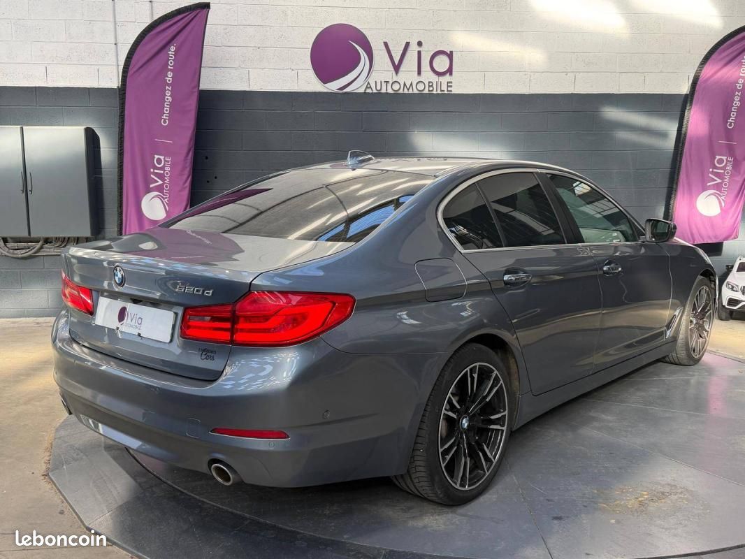BMW Série 5 G30 520d 190 ch BVA8 Luxury (image 5)