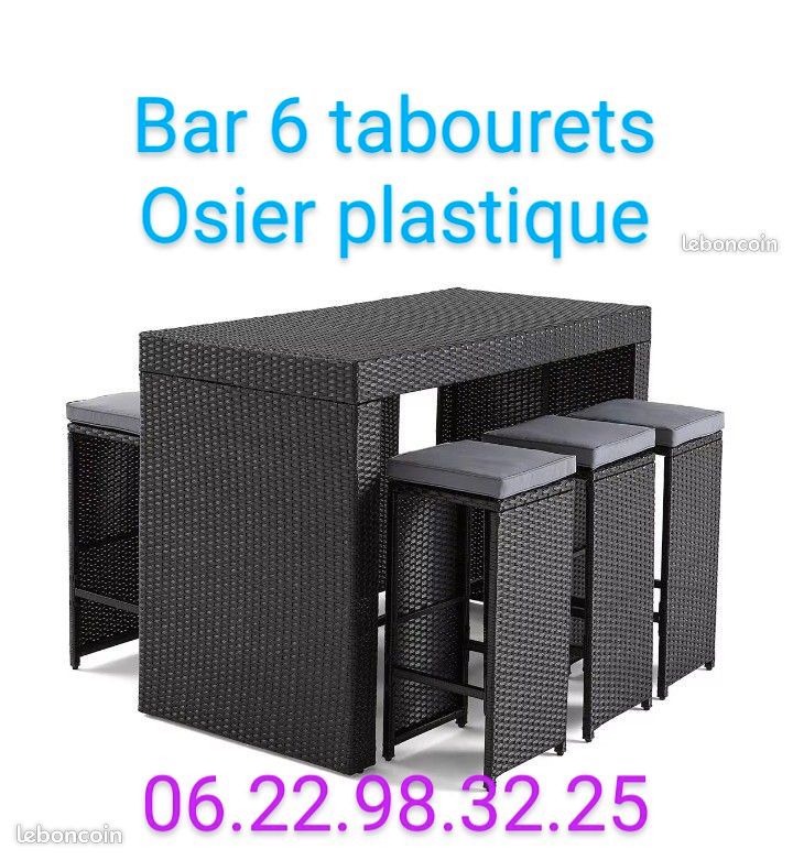 Splendide ensemble terrasse extérieure bar (image 3)