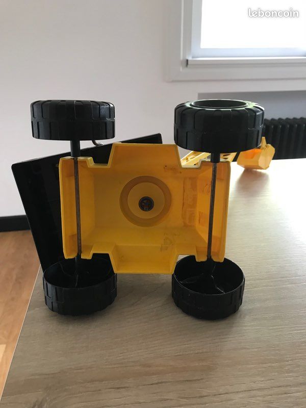 Joustra n ° 911 Grue avec benne preneuse RARE en boîte/inbox 63 cm