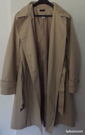 Manteau Trench Femme La Redoute Création - Taille 44, Marron, Occasion Très Bon état