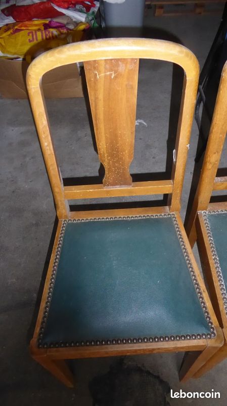 Anciennes chaises année 60-70 (image 2)