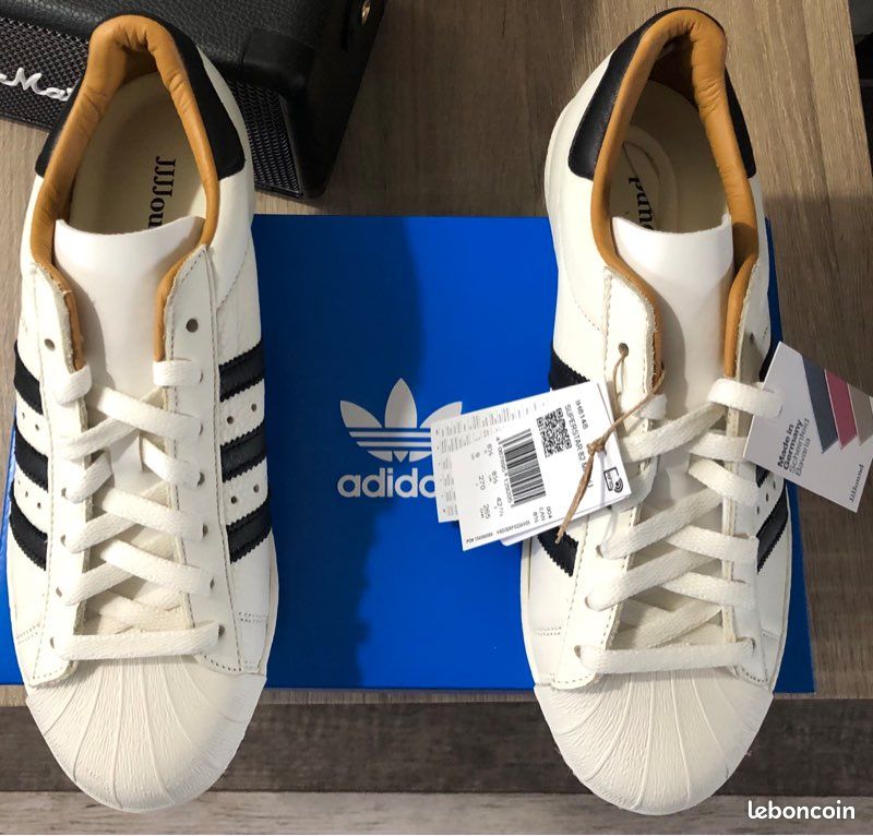 Adidas Superstar 82 JJJJound Off-White (image 4)