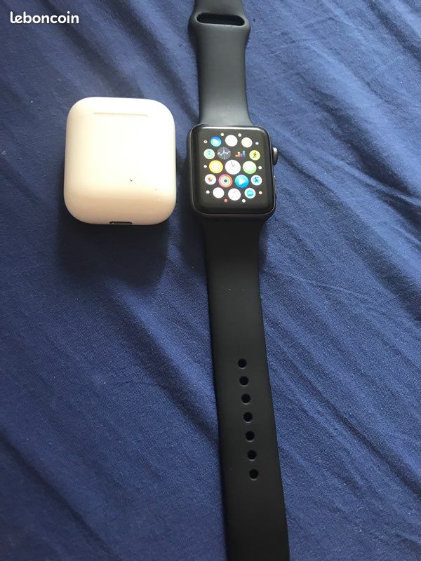 Lot ou au détail Apple Watch série 3 +AirPod (image 2)