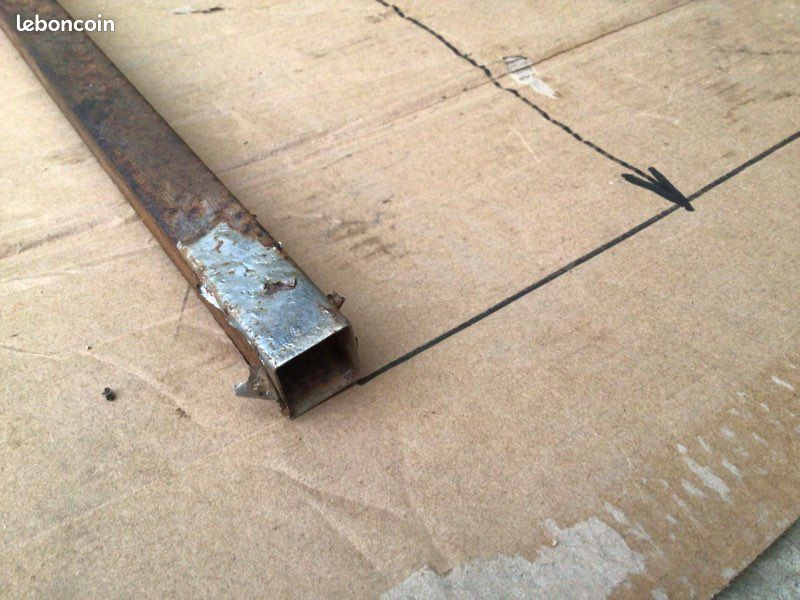 Ancienne cuisinière à bois,barre protection (image 3)
