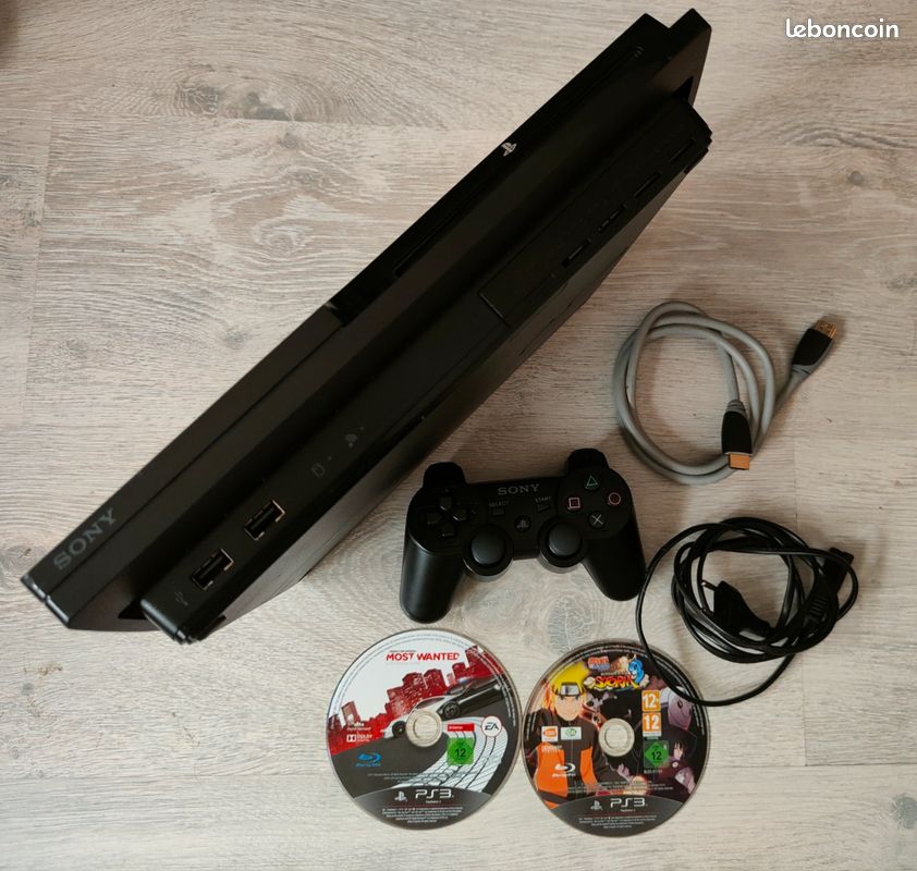 Boîte console PlayStation 3 Slim 320GB Argent