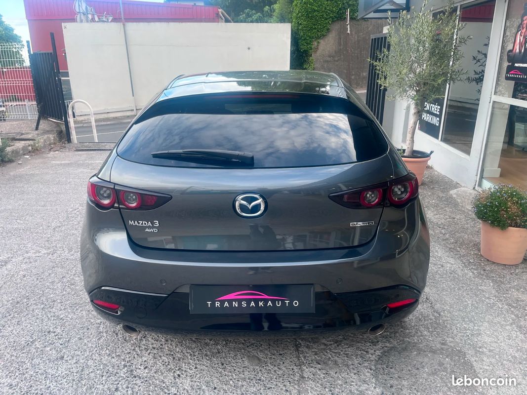 MAZDA MAZDA 3 2.0 Skyactiv-x 180ch AWD Sportline / Suivit Mazda/ Vidange Neuve / Garantie Mazda / Bien Optionné / (image 7)
