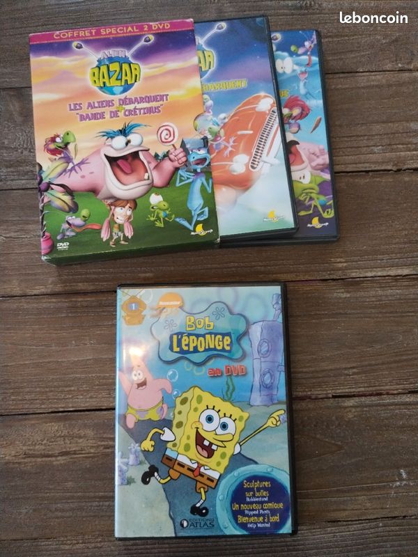 DVD pour enfants : Bob l'éponge. Alien bazar (image 1)