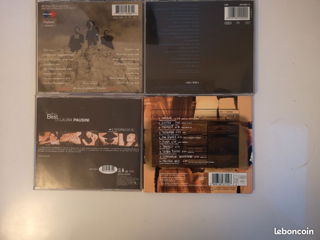Lot de 4 CDs des années 90 (image 2)