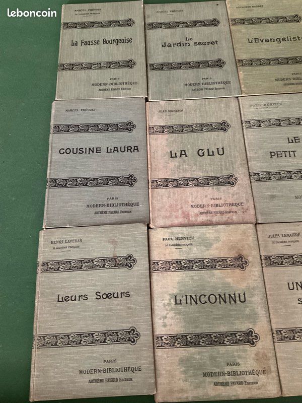 Lot de 11 ouvrages collection modern bibliotheque (image 2)