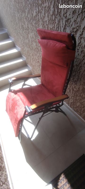 Fauteuil relax Lafuma matelassé (image 1)
