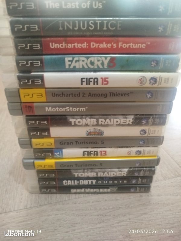 Lot De Jeux PS3 Spécial Sports – Dont Un Neuf – Jeux D’entraînement Et Move