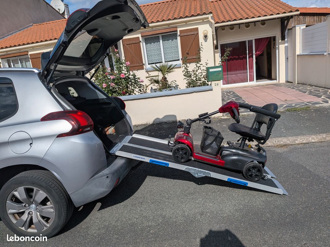 Rampes d'accès pliantes en aluminium 180 cm (image 1)