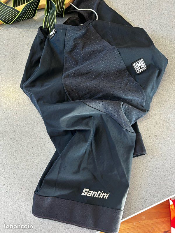 Cuissard Vélo Cyclisme équipe MAPEI – Taille XL, Santini, Très Bon état