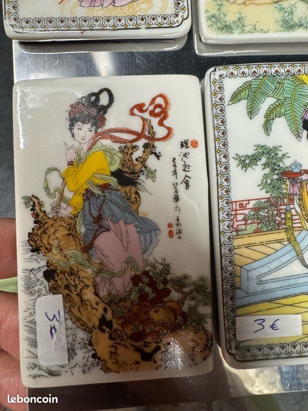 Collection de magnets chinois en porcelaine (image 4)