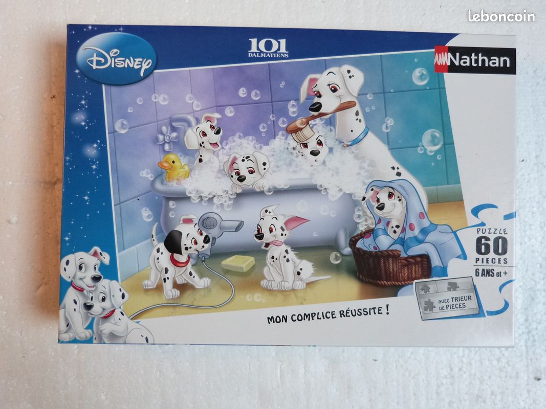 Puzzle 101 Dalmatiens de 60 pièces (image 1)