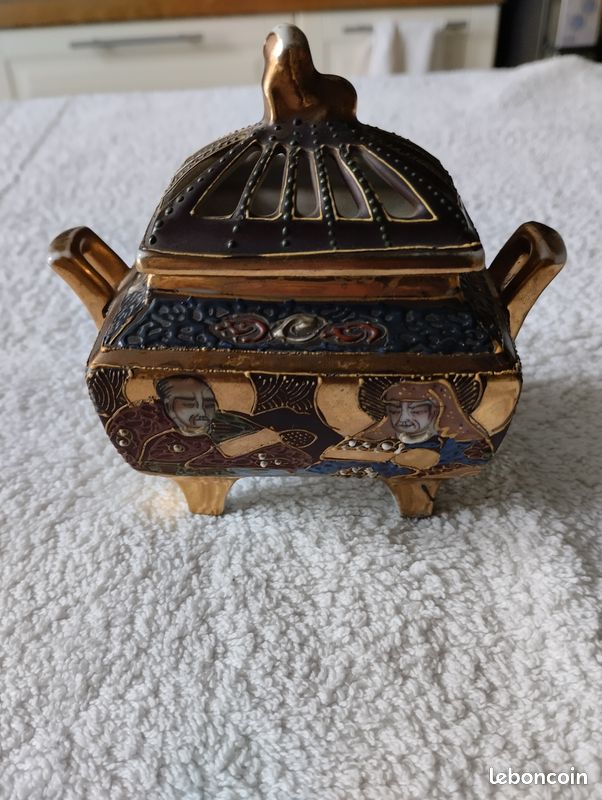 Brûle-encens Chinois, peut servir de sucrier (image 2)