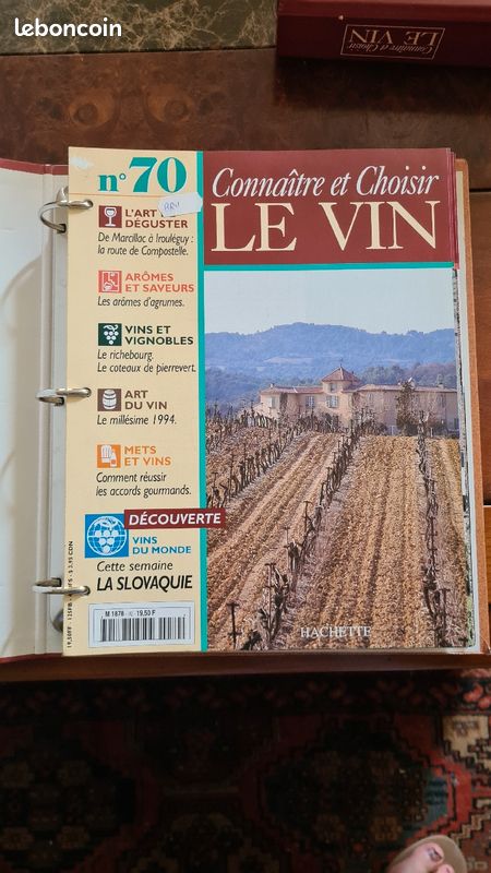 Collection Connaître et Choisir le Vin Hachette 190 fascicules (image 6)