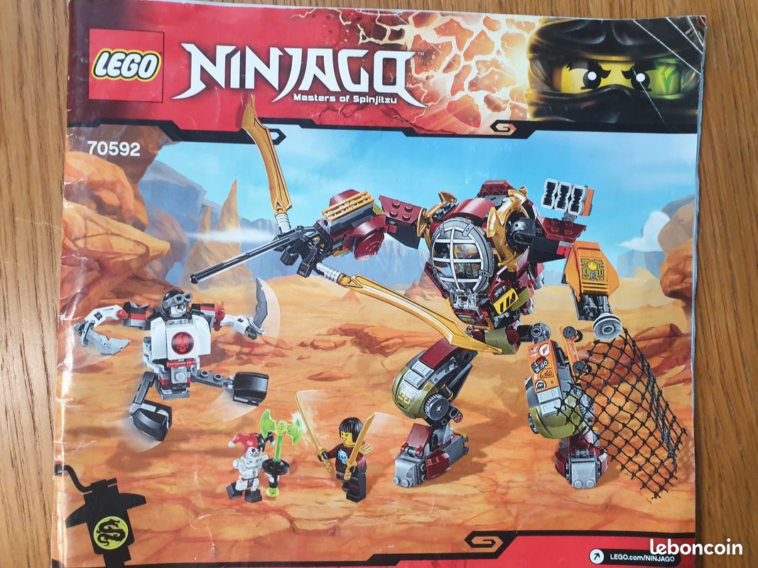 Lego Ninjago Le robot de Ronin 70592 complet (image 2)