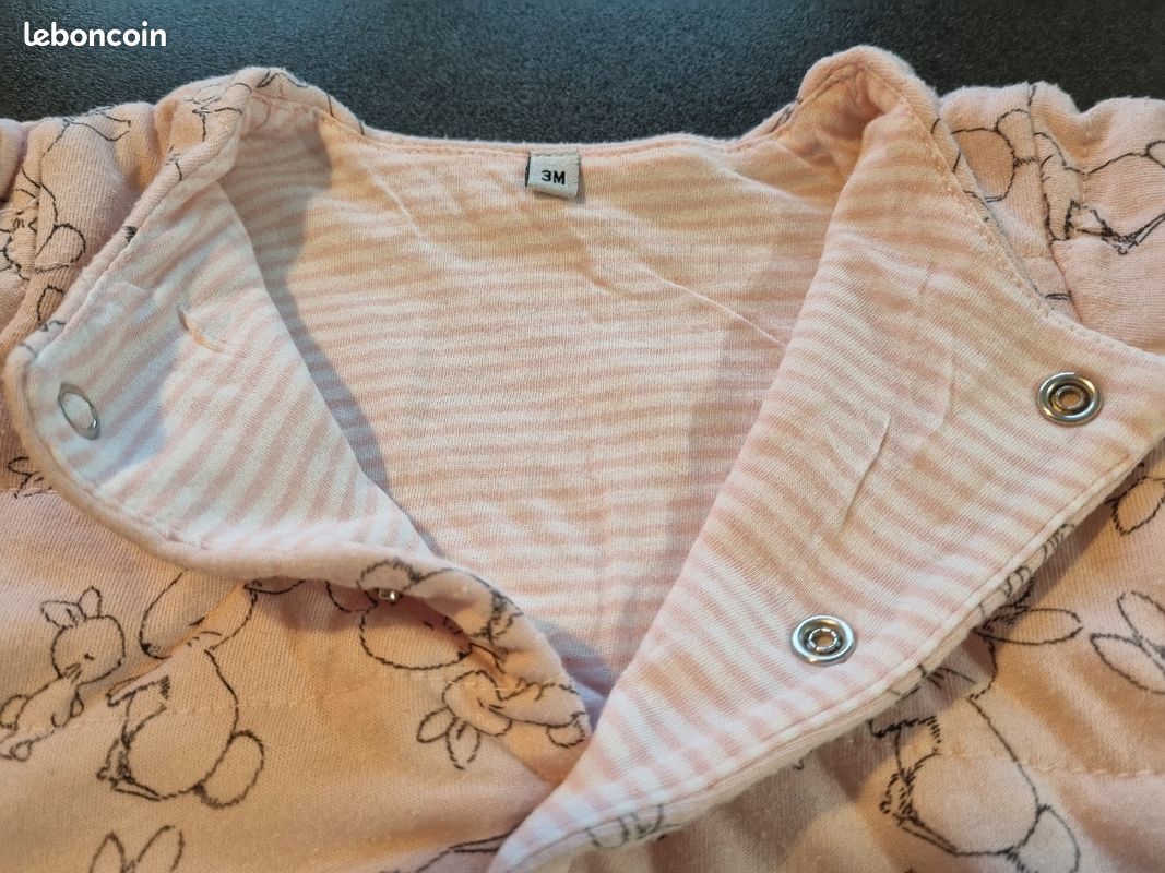 Gilet chaud rose 3 mois (image 2)