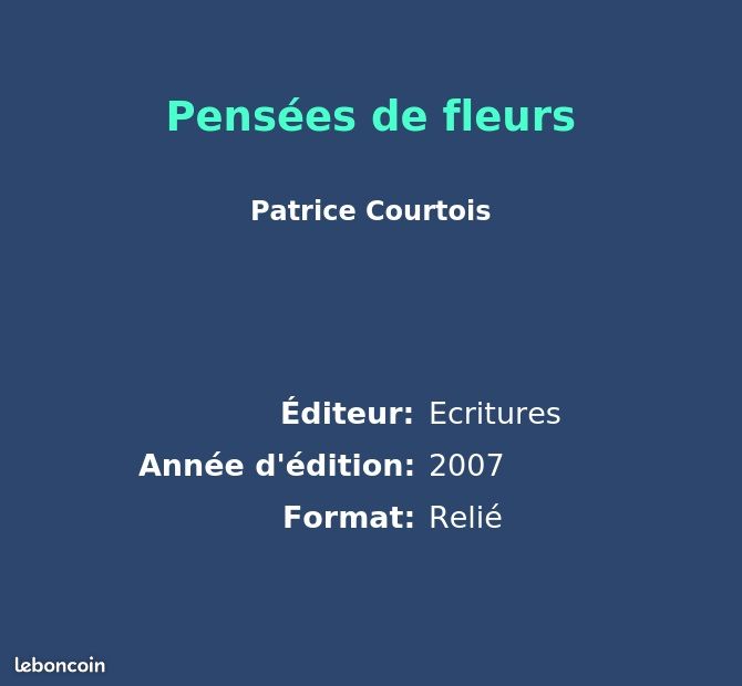 Pensées de fleurs (image 2)