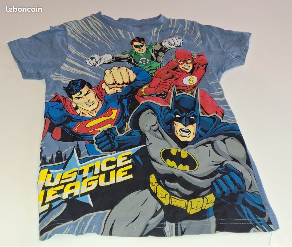 Batman Superman Tee Shirt Superman Enfant T-shirt Justice League