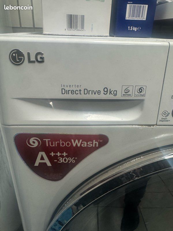 Machine à laver LG turbo Wash - Électroménager