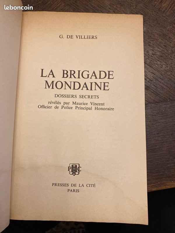 Lot de 4 romans Gerard de Villiers aux presses de la cité (image 3)