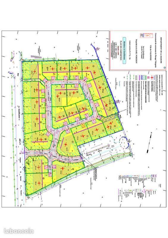 Terrain Valognes · 58 100 €