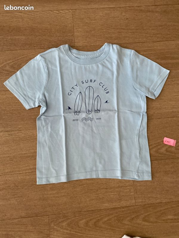 Tee-shirts manches courtes 6ans (image 2)