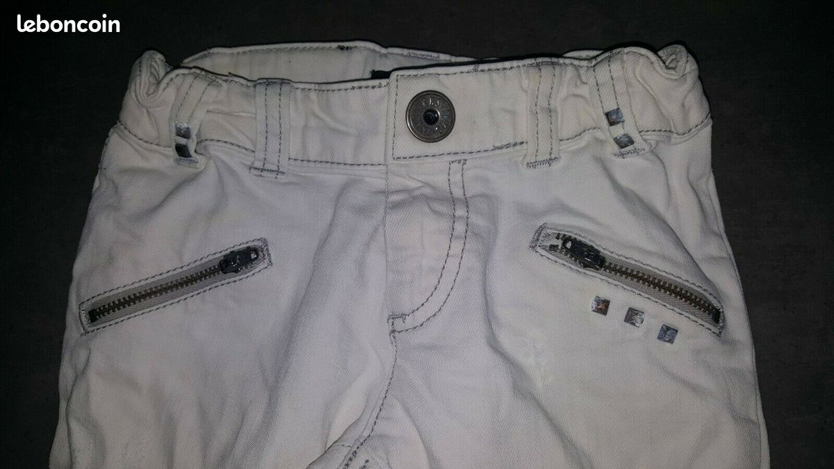 IKKS pantalon fashion jean slim fit 7 ans pour fille (image 2)