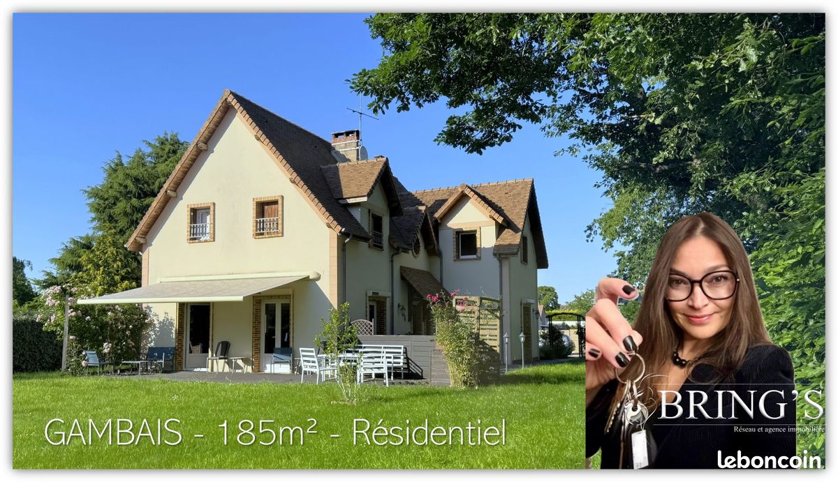 Maison 8 pièces 185 m² · à Gambais · 185 m² · 580 000 €