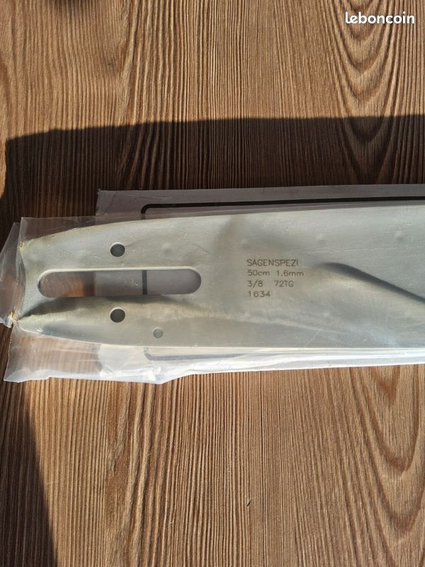 Guide Chaîne 50cm 3/8" 1.6mm 72 Maillons Sägenspezi Pour Stihl 040, 041
