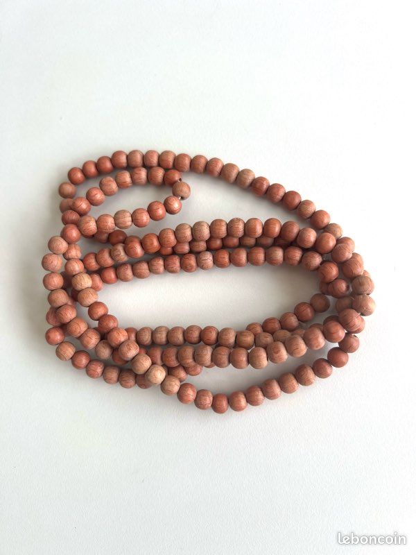 Collier sautoir en bois (image 2)