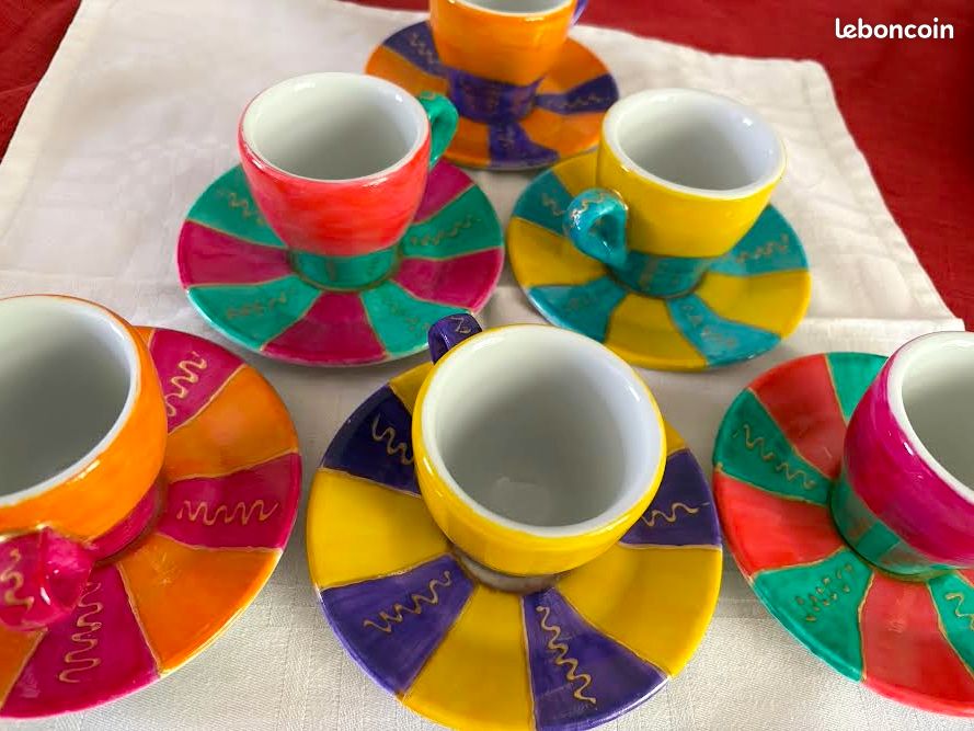 6 tasses à café (image 1)