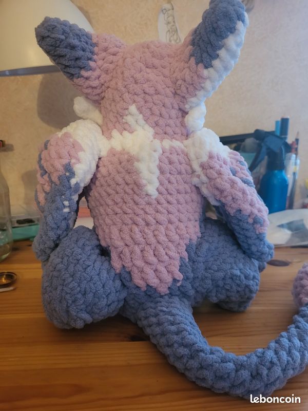 Peluche au crochet en forme d'aigle (image 4)