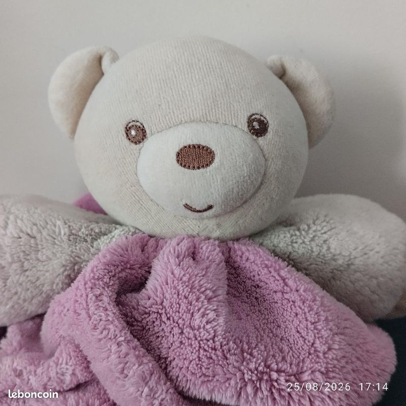 F6/ doudou ours boule plume Kaloo (image 3)