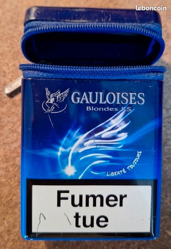 Gauloises Blondes (collection Design) (Liberte Toujours) (Filtre Chasseur') KS-30-H (blue) - France - Cigarettes Pedia