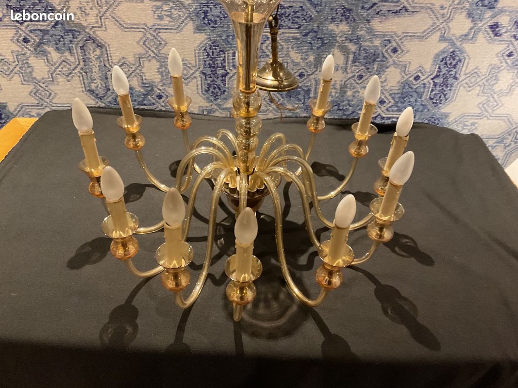Lustre de majo en verre de Murano (image 2)
