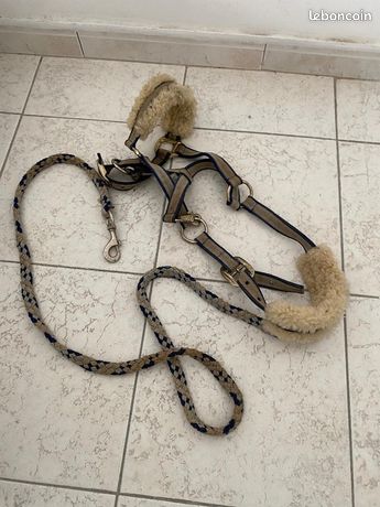 Harnais D'équitation Complet En Cuir Brubacher - Collier Poitrine Mennonite, Taille Cheval (occasion)