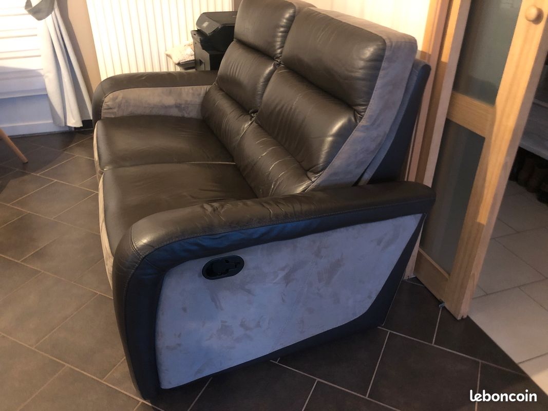 Canape relax cuir (image 3)
