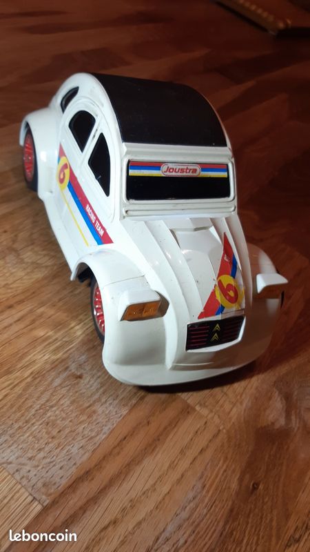 CITROËN 2CV JOUSTRA Voiture Miniature Jouet ancien rétro Collection