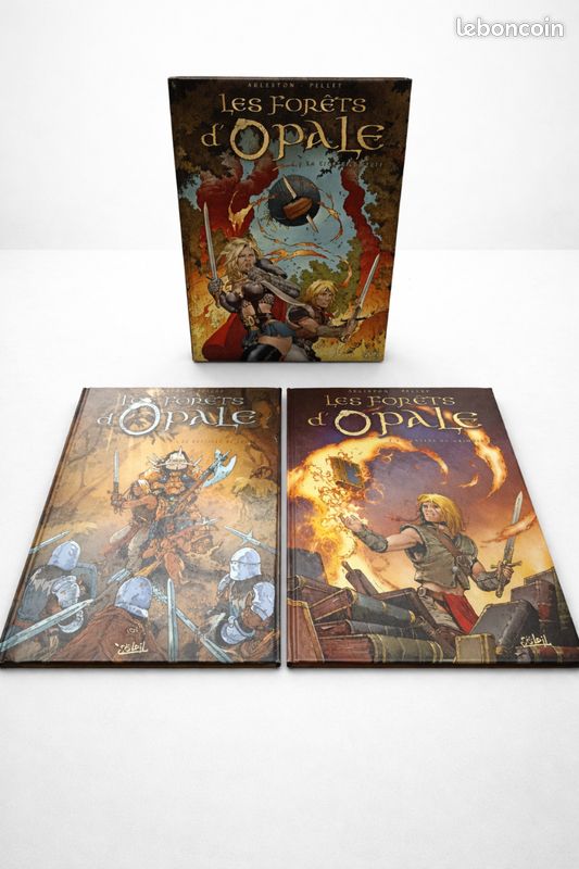 BD Les Forêts d’Opale tomes 1 à 3 – Lot complet début – Très bon état (image 1)