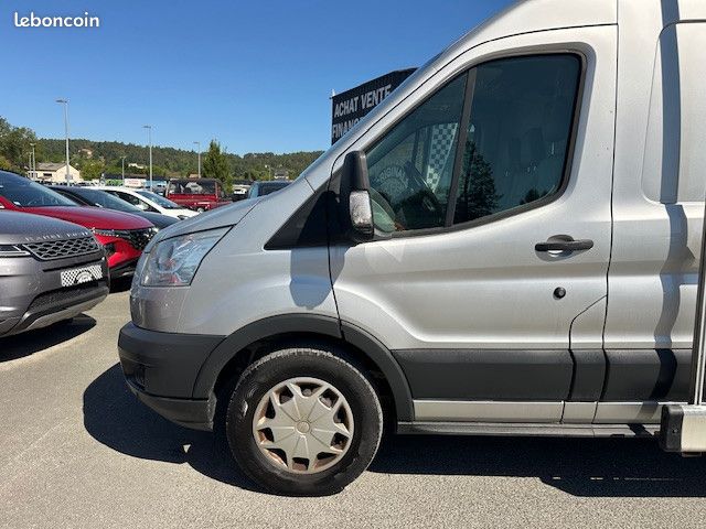FORD TRANSIT FOURGON TRANSIT FOURGON L3 H2 2.0 130 TREND BUSINESS CLIM porte verre GALERIE TEL REGULATEUR ATELIER ETC...(13 250HT) (image 12)