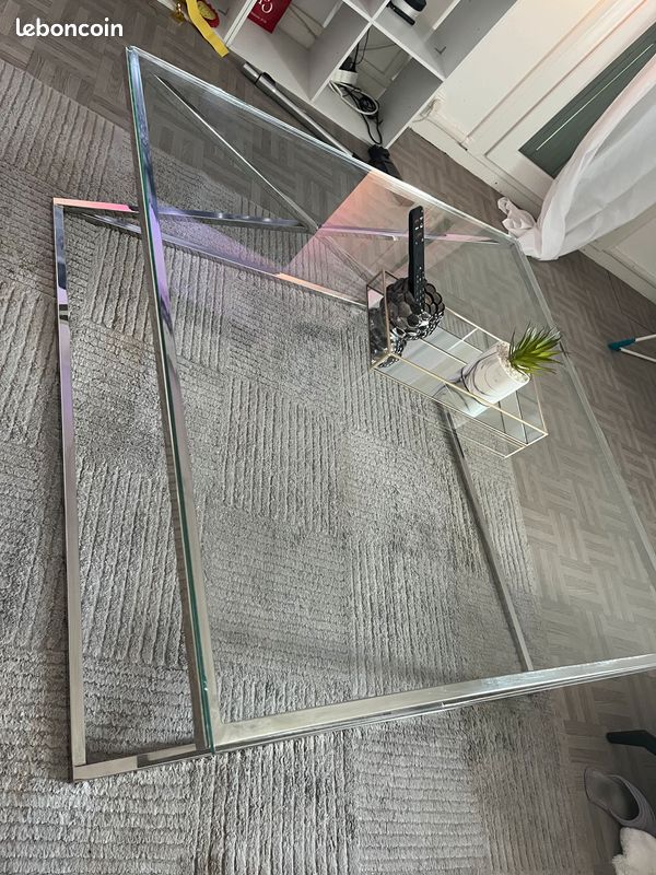 Table basse en verre (image 5)